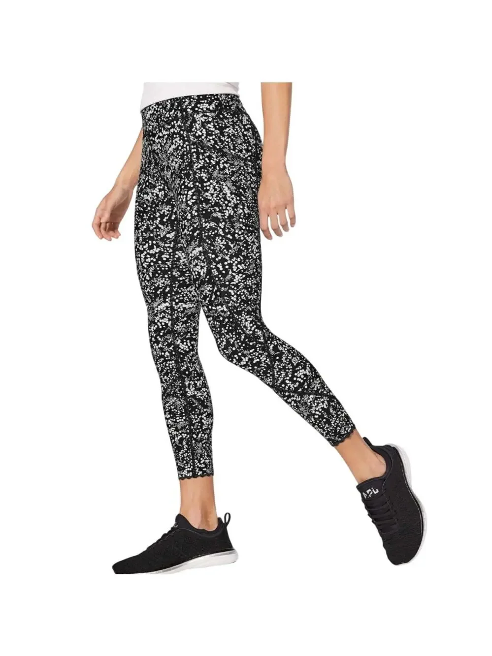 Lululemon Tight Stuff Tight II *25” Size 6 Chirasu Black Womens